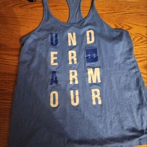 Under Armour Light Blue Athletic Tank